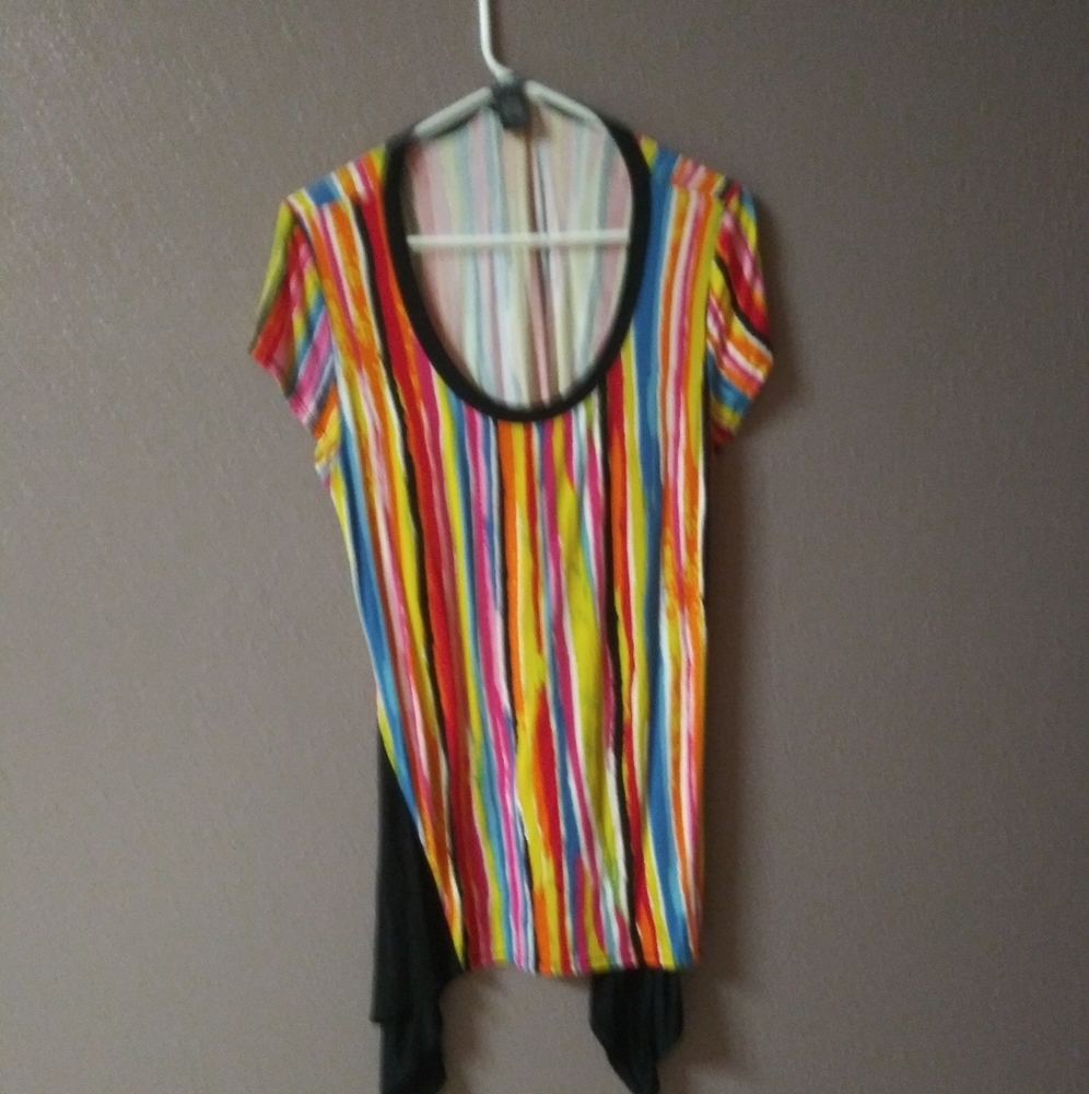 Long rainbow shirt